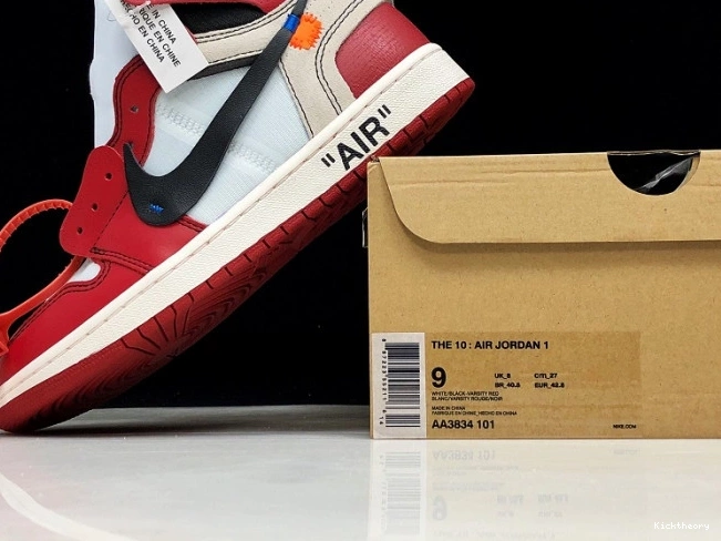 Kicktheory The 1 Air Retro Off-White AA3834-101 Ten Chicago Jordan 0801